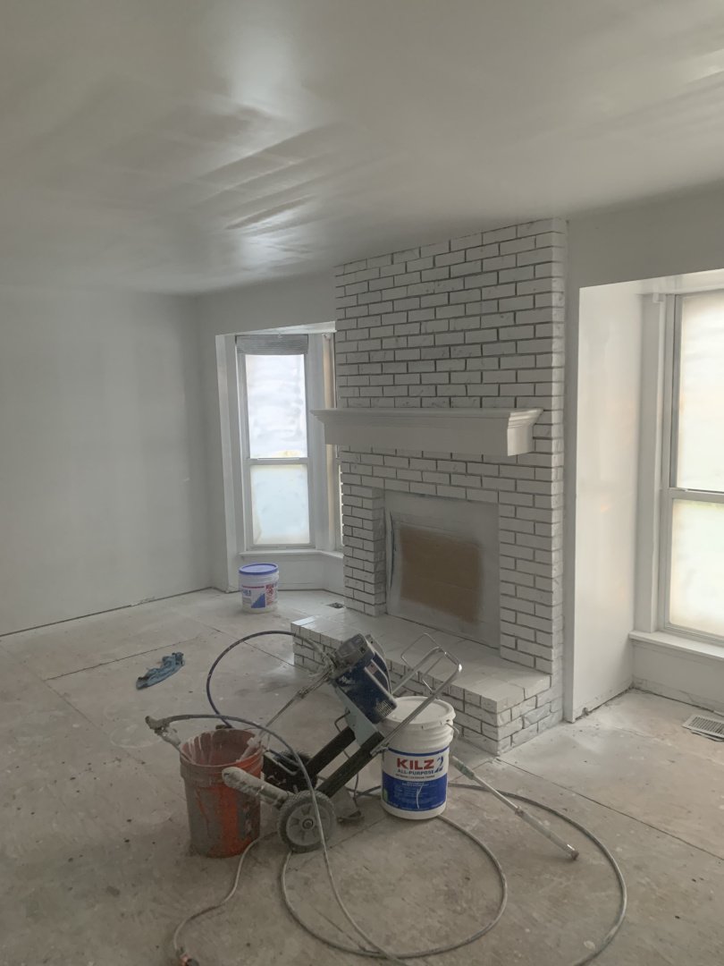 Kirkwood Construction's Fireplace Makeover - Before view